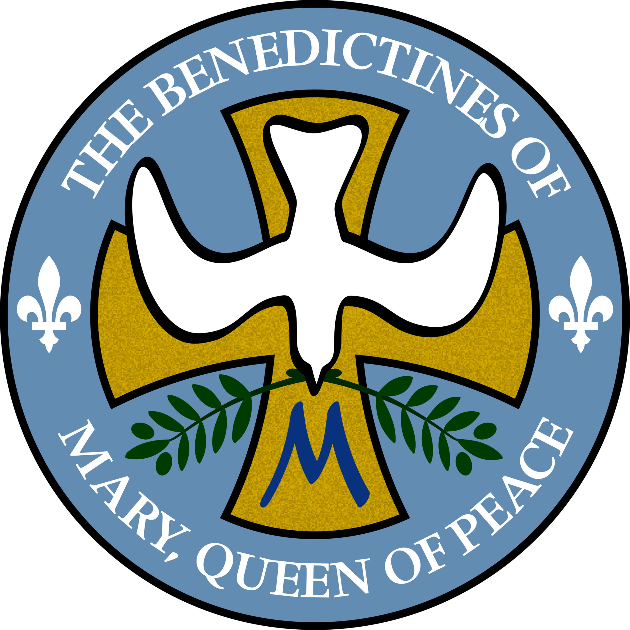Queen of Peace Benedictines Logo
